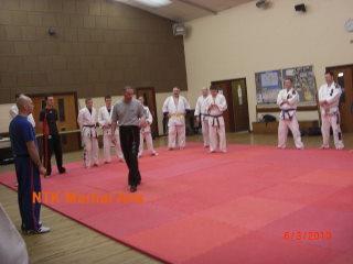 Sensei Bart Hanson takes to the mat!